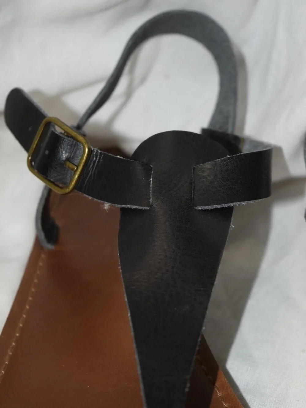Mossimo Womens Black  Thong Sandals Size 10
